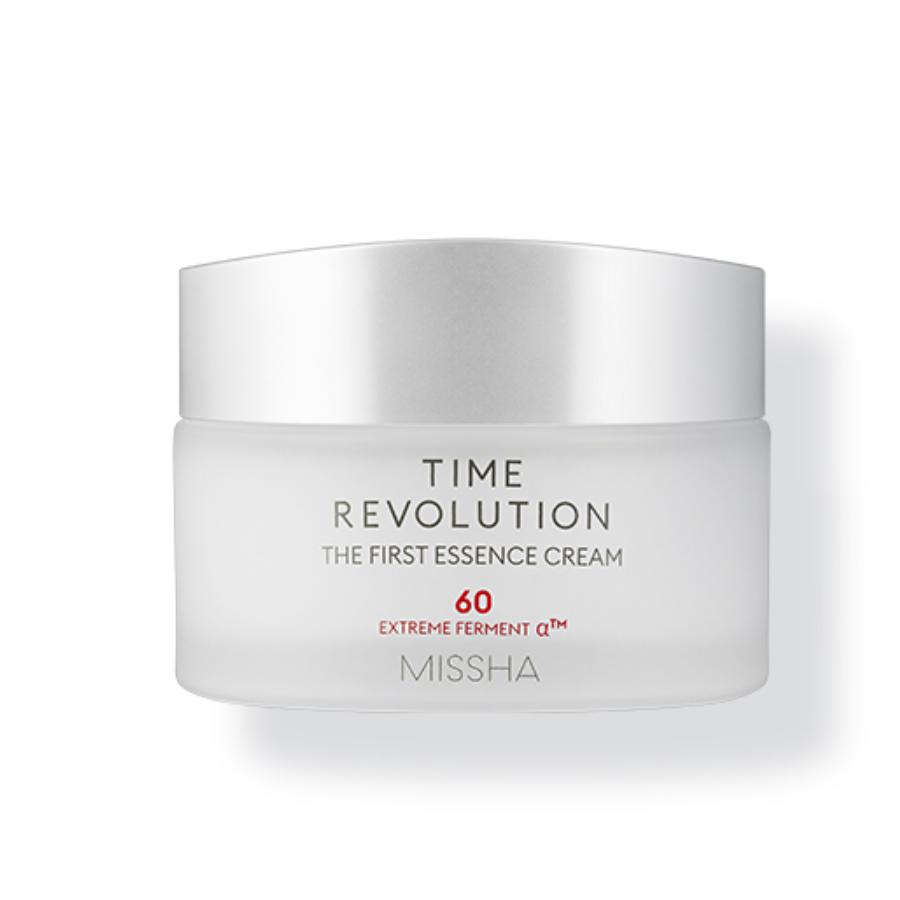 MISSHA Time Revolution The First Essence Cream 50ml Hydrating Brightening Moisturizer for Glowing Skin