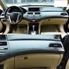 3pcs/Set Carbon Fiber Texture ABS Central Console Dashboard Strip Trim LHD Fit for Honda Accord 8th 2008 2009 2010 2011 2012