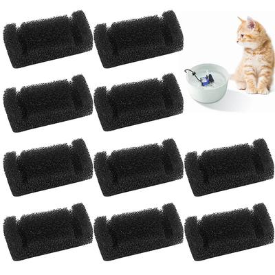 Filtre Éponge à Boire pour Animaux de Compagnie Distributeur d'Eau pour Chats et Chiens Filtre Éponge Sain Accessoires pour Fontaine à Boire pour Animaux de Compagnie