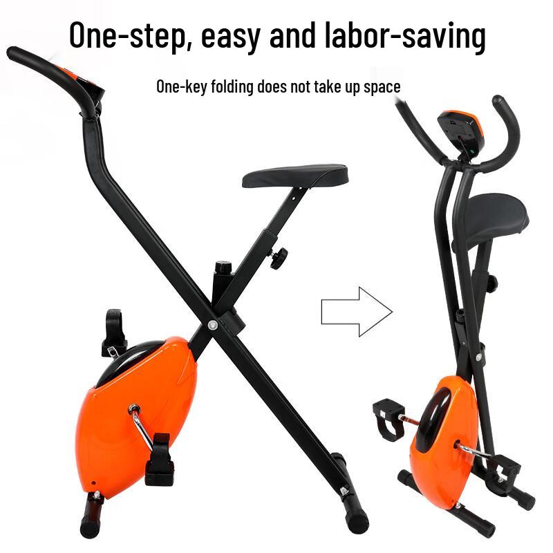 TLXT Foldable Indoor Exercise Bike CN plug (adapter included)