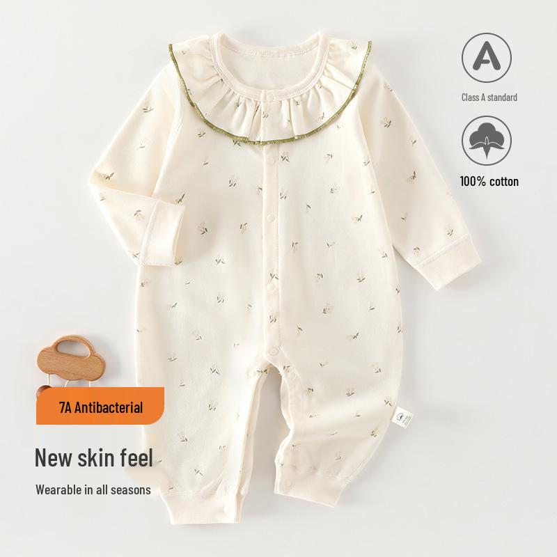 Unisex Baby Bodysuit: Soft Cotton Base Layer for 0-1 Year Old - All-Season Comfort