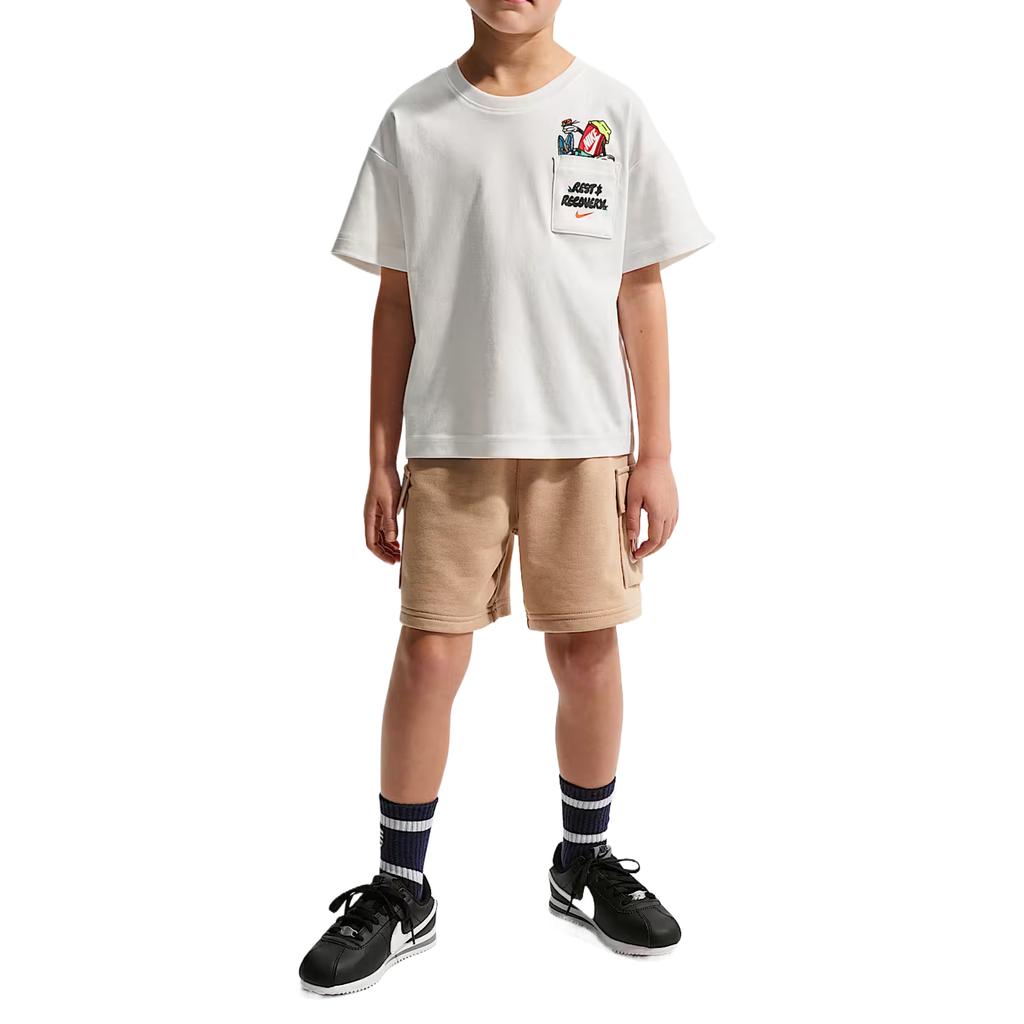 Nike Kids T Shirts Crew Neck Moderate IW1512-133