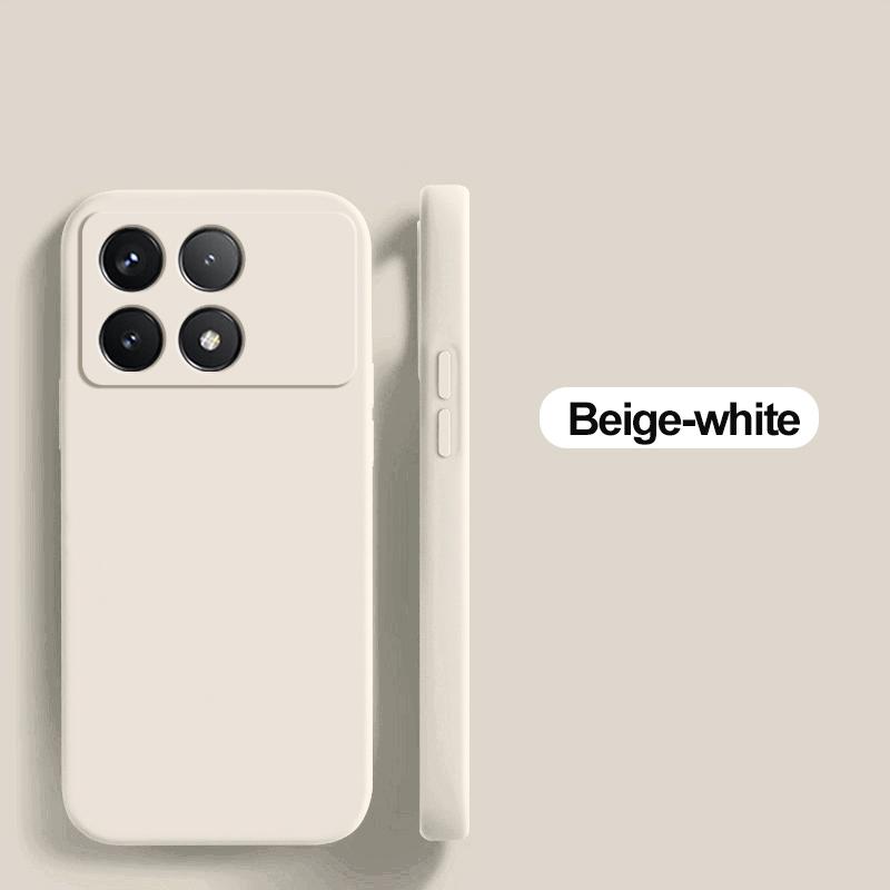 

Для Poco X6 Pro Роскошные жидкие силиконовые мягкие чехлы для телефонов For Poco X6 5G