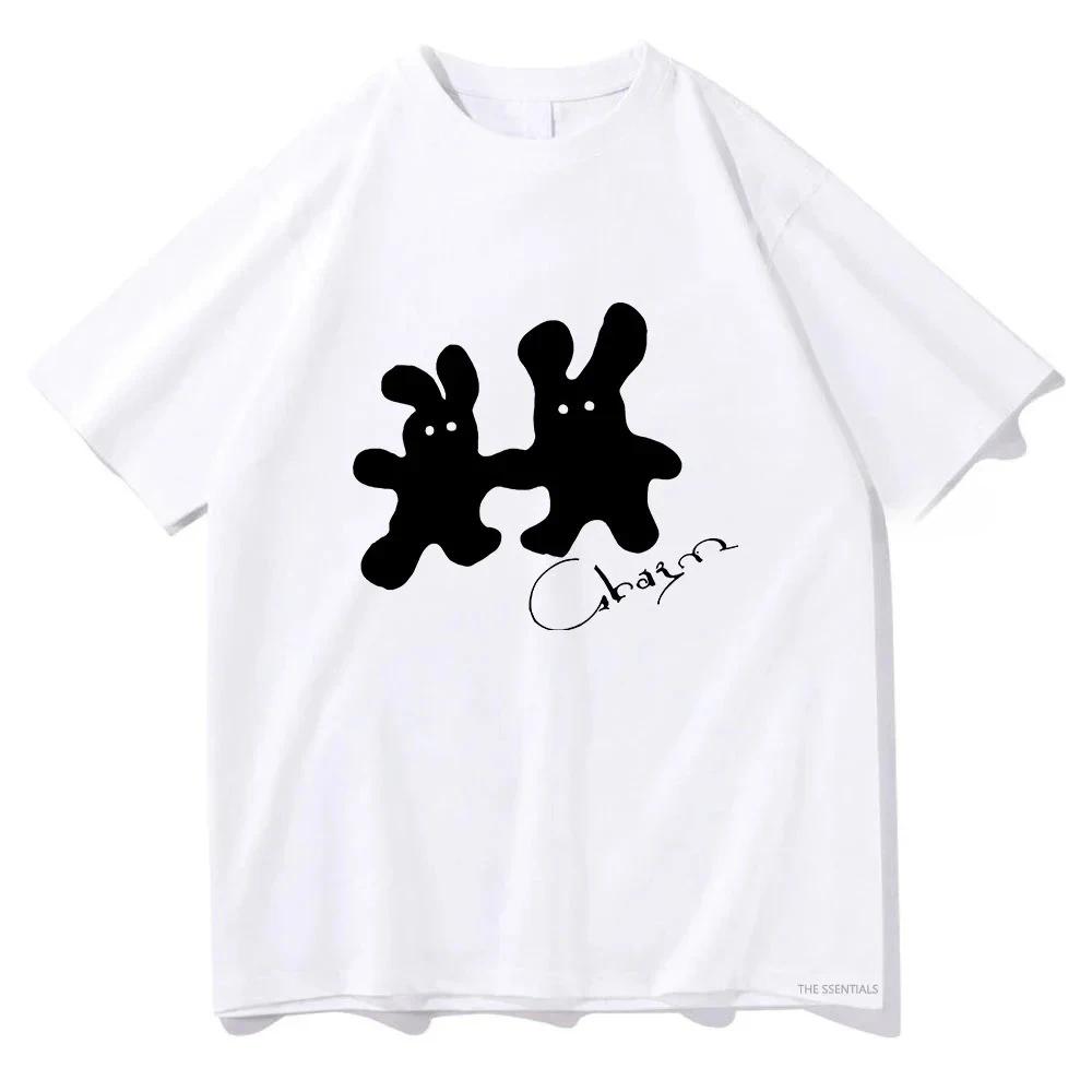 Clairo Merch Přívěsek Králíček Tričko 2025 Móda Pánské/dámské Oblečení Harajuku Letní Topy Vintage Unisex Grafická Trička