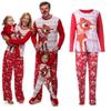 Luxurious Christmas Family Matching Clothes With Adorable Fox Design And Unisex Pajamas Set