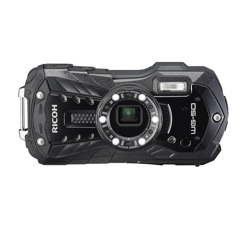 RICOH Waterproof Digital Camera RICOH Black Waterproof 14m Shockproof Cold Resistant degrees RICOH BK 04571 WG-50 1.6m -10 WG-50