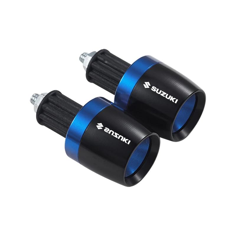 For Suzuki GSXR GSX-R GSX 600 750 1000 GSX-S 125 750 1000 GSR 750 600 400 Suzuki Motorcycle Hand Grips Handle Bar End Cap