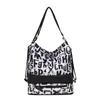Large capacity backpack Casual women niche design Commuter shoulder bag Premium sense backpack