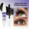 Wasserdichte Mascara - Volumen & Länge-Verlängernd, Schwarzer Wimpernverstärker, Geeignet für Jede Wimper, Klar, Lang, Geschwungen, Ohne Klümpchen, Schweißresistent & Einfach zu Verwenden