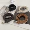 Accessories Waistband Square Button Women Waist Chain Ethnic Style Belts Weave Belt Braided Belt