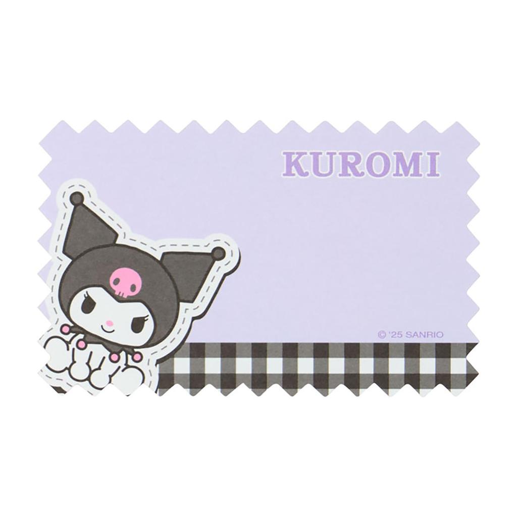 Sanrio Kuromi Memo Card PVC and 642738 & Case, Paper,
