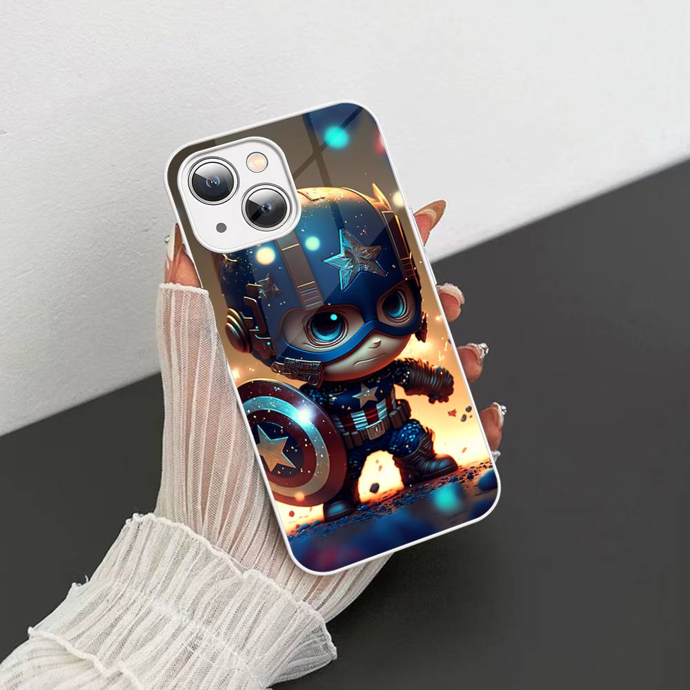

Movie IronMan For IPhone 14 13 12 Mini 11 Pro XS Max X XR 14 Plus Tempered Glass Cover iphone 12 pro