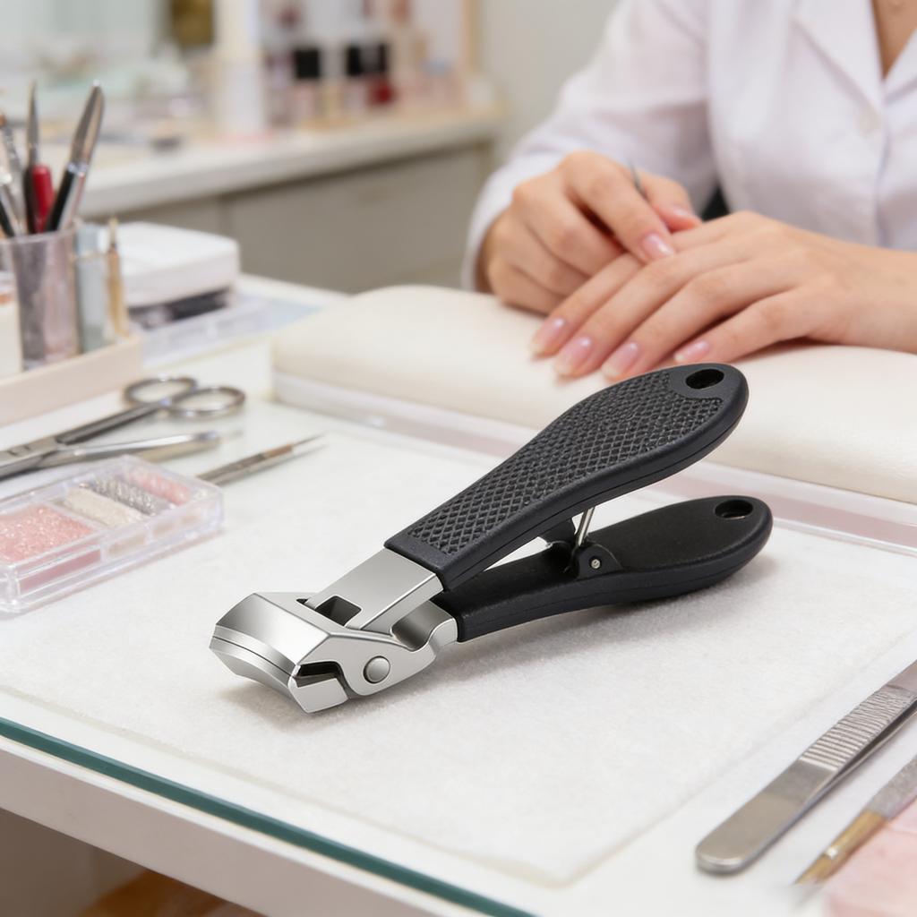 Toenail Clipper Comfortable Stainless Steel Nail Cutter Manicure Tools Ergonomic Curved Blade Trimmer For Nail Care Toenails