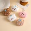 Bear Plush Brooch Cute Sweater Scarf Pendant Decorative Accessories Pin Clothes Accessories Doll Baby Pendant