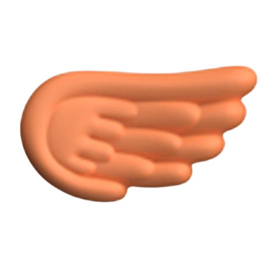 Angel Wing Keyboard Wrist Rest Ergonomic Wrist Support Pad Silicone Mouse Wrist Rest Laptop Wrist Cushion for Office Gaming