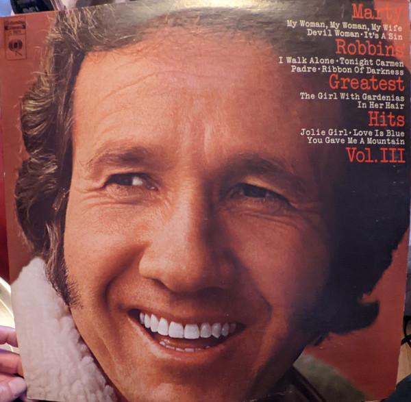 LP Record MARTY ROBBINS - Marty Robbins' Greatest Hits Vol. I PC30571 COLUMBIA 1971 US Country/Folk Used