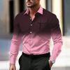 Button-Up Long-Sleeve Shirt with Jesus Cross Print, Great for All Occasions