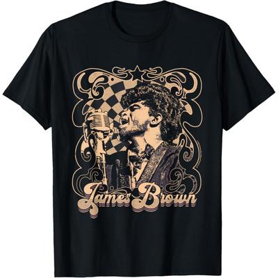 James Brown Funky Poster T-Shirt