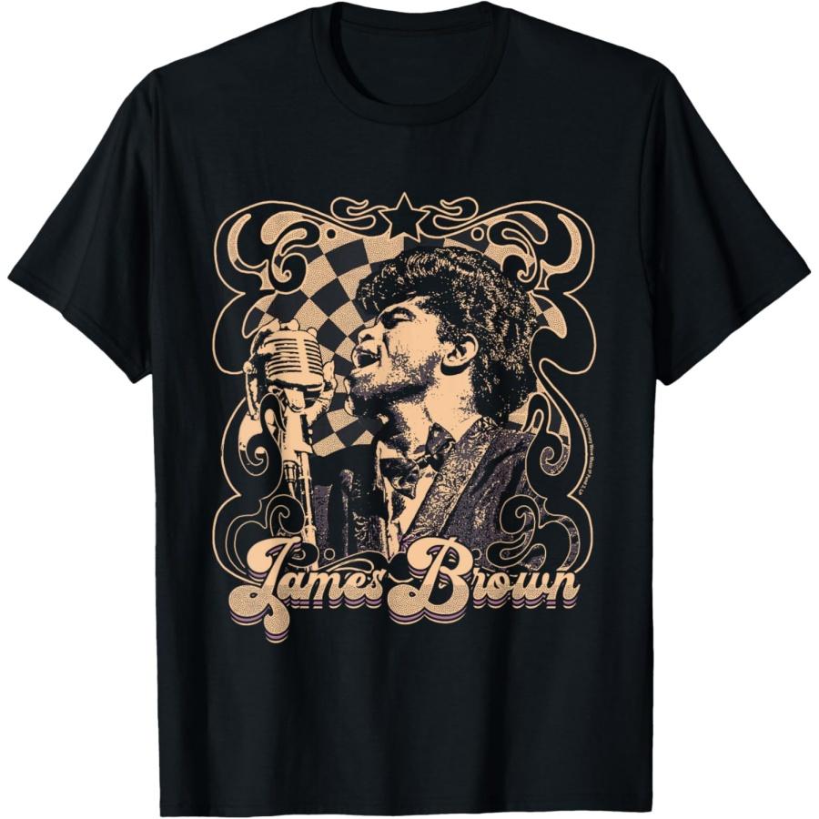 James Brown Funky Poster T-Shirt S