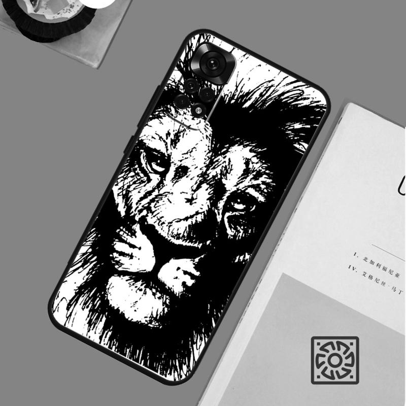 Ferocious Lion Case For Xiaomi Redmi Note 14 13 12 11 10 15 Pro Plus Redmi 15 13 13C 10C 12C 14C 15C Cover