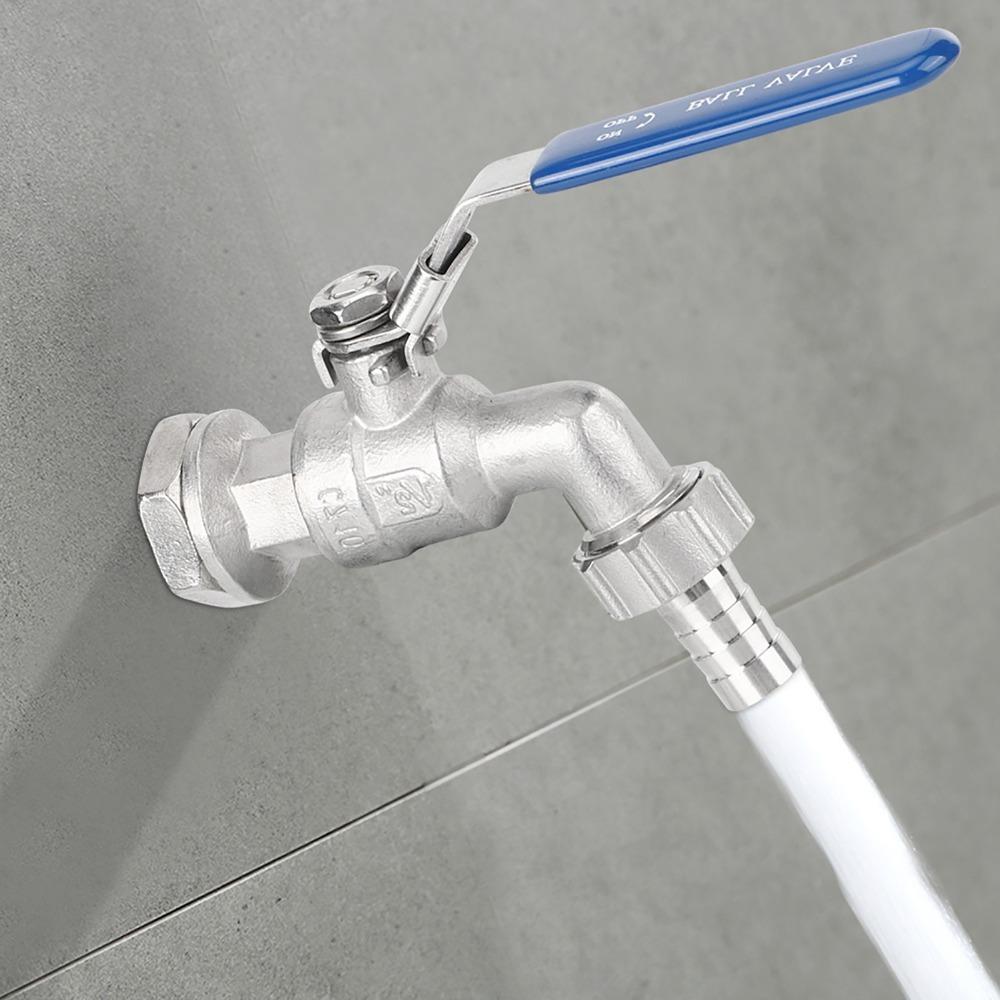 Fitting Kit Stainless Steel Ball Valve 1/2 Inch Bulkhead Ball Valve Fitting Brewing Equipment