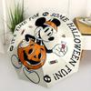 1pc Halloween Mouse Pumpkin Automatic 3-Fold Umbrella Design, Cute Cartoon Pattern, Portable Outdoor Umbrella, Perfect, Holiday Gift for Dis