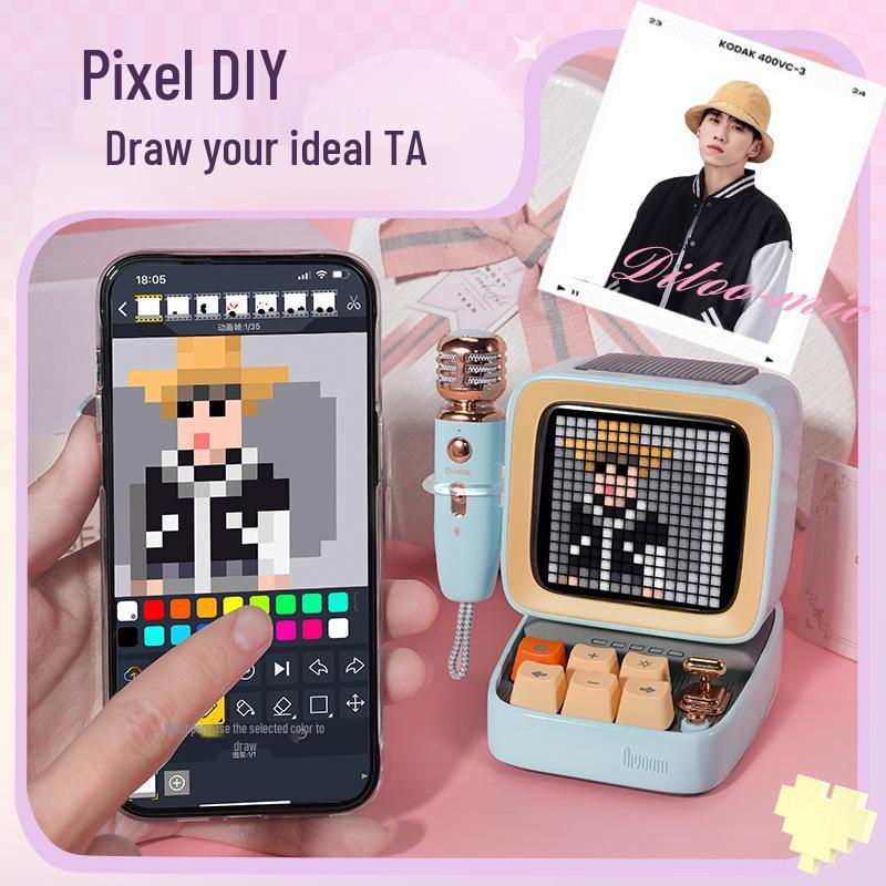 Divoom DITOO 5M Pixel Bluetooth Speaker - Perfect Gift or Birthday Souvenir
