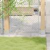 VidaXL Square Post Bases 4 Pcs Silver 101x101 Mm Galvanized Steel, Concrete Fence Base, Fence Post Base 42000012