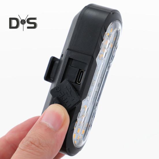 Fahrradrücklicht, wasserdicht, mit Fernbedienung, Blinkerlicht, Typ C, wiederaufladbar, für MTB, Rennrad, Mountainbike, Rücklicht, Nachtfahrten, Fahrradsicherheitswarnlampe