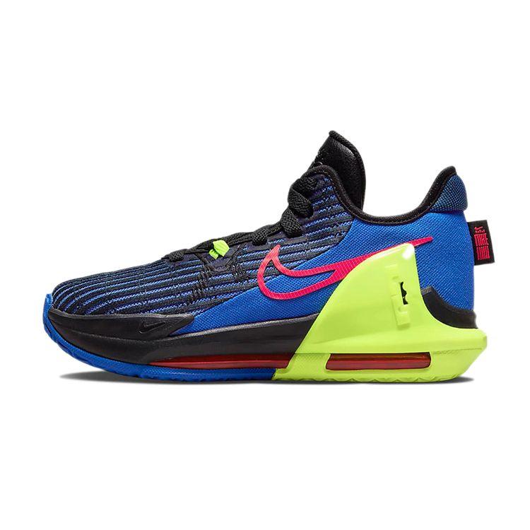 Nike LeBron Witness 6 GS Hyper Royal Black Bright Crimson DD0423-405 38.5