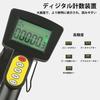 Road Meter, Distance Measuring Device with Wheel, 0-99999.9m, Foldable, Mechanical, Handheld, Made of ABS Engineering Plastic, Ideal for Construction,