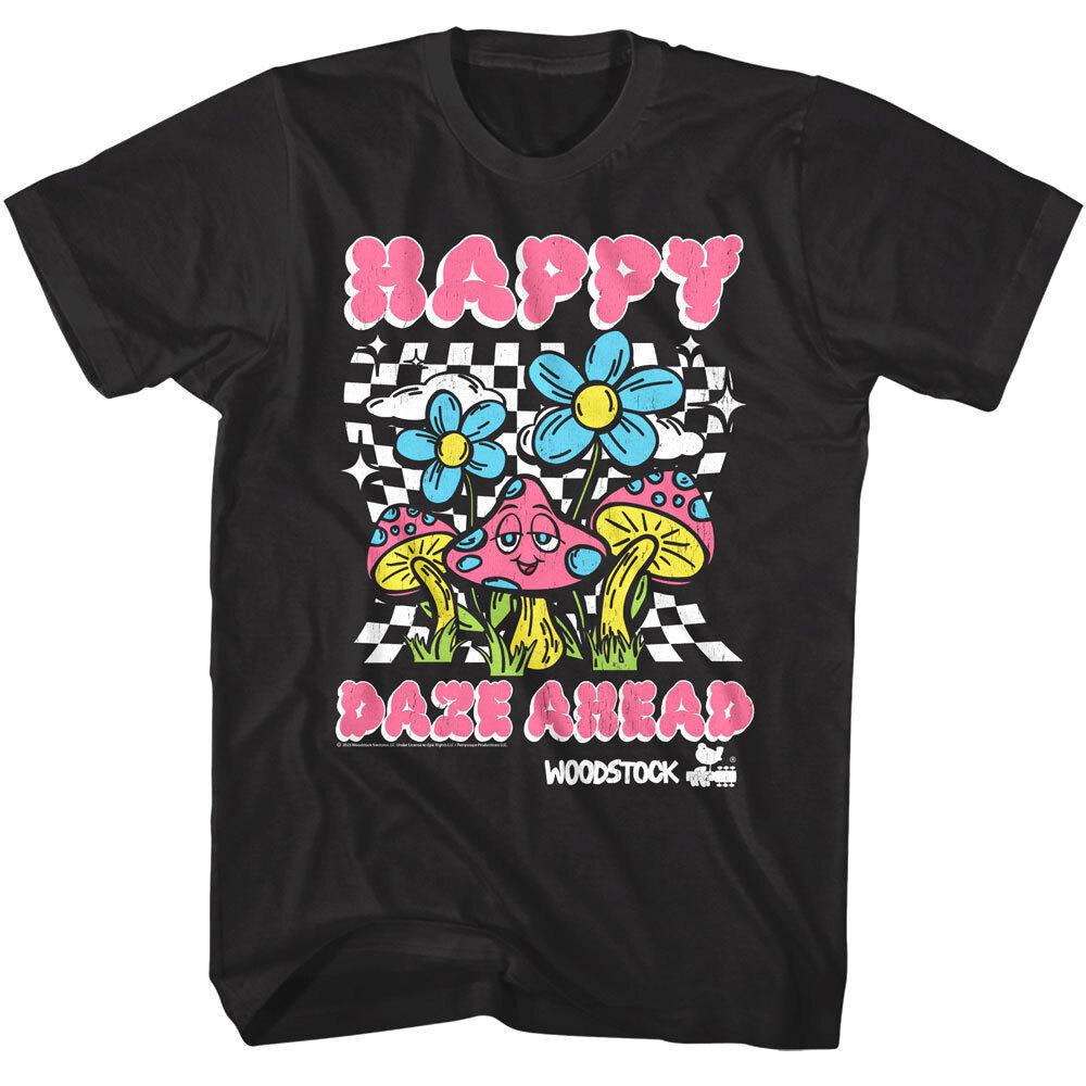Woodstock Happy Daze Ahead Men T Shirt M