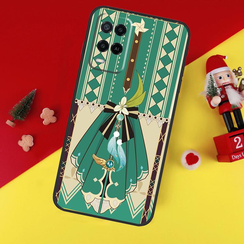 Genshin Impact Case For Oppo A94 A74 A54 A60 A40 A80 A16 A76 A96 A98 A58 A78 A18 A38 A57 A17 A15 A5 A6 Pro