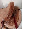 Grobes Westernleder A-Gabel Wade-Baum Roping Ranchpferd Sattel