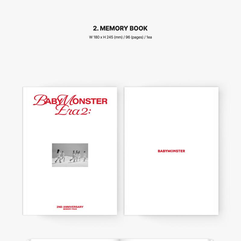 [PRE ORDER] BABYMONSTER – 2nd Anniversary Memory Pack ERA II