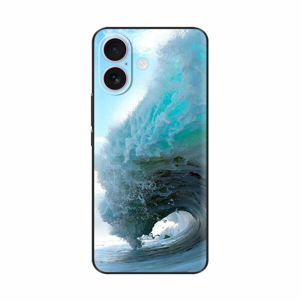 For iPhone 17 iPhone17 Pro Max Luxury Painted Phone Case Cover For iPhone 17 Pro Max 17Pro 17Air 17ProMax Soft Silicone TPU Case
