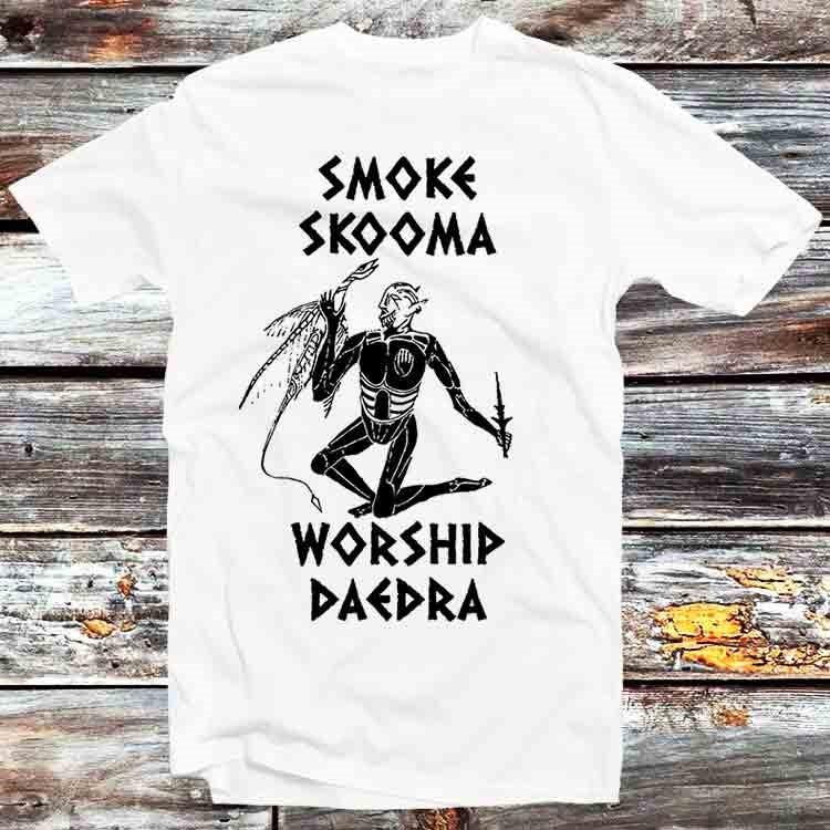 

Smoke Skooma Worship Daedra Gamer Heartbeat T Shirt B990 4XL