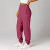 Women's And Men's Sports Pants With Pockets Fashionable Solid Color Elastic High Waisted  Casual Sweatpants Pants