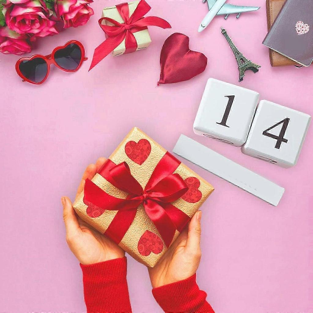 1000 Pcs Valentine's Day Gift Sticker Heart Labels Self-Adhesive Sticker Decorative Sticker Party Supplies for Wedding New Arrival
