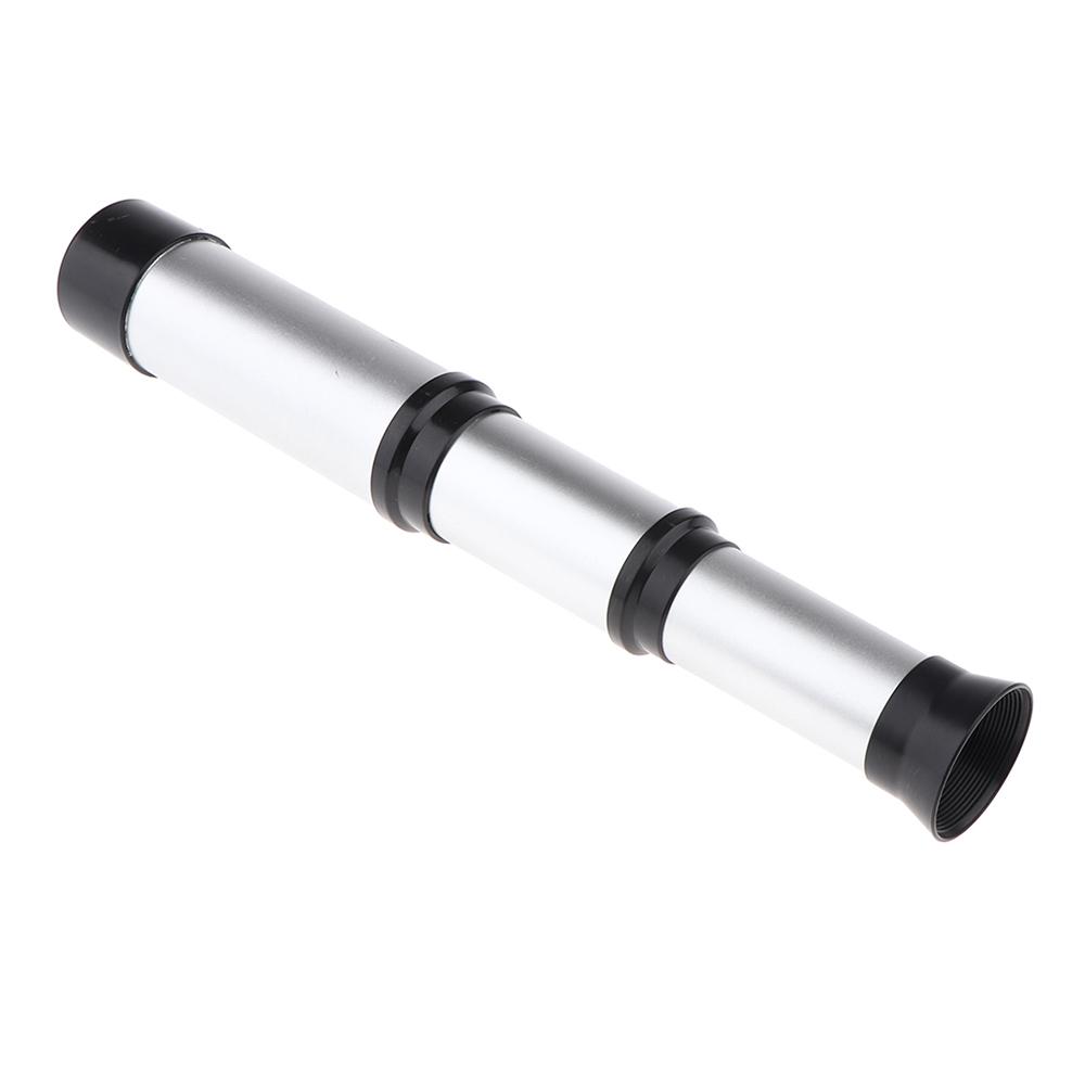 

35 мм винтажный ручной масштабируемый монокулярный телескоп, легкая пиратская подзорная труба, подарки для детей, детский уличный кемпинг, приключения серебряный