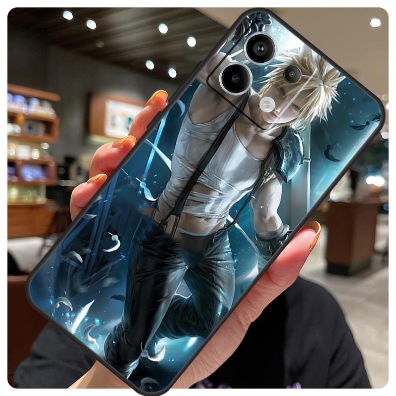 Final Fantasy VII Case For Xiaomi Redmi Note 11 10 12 13 14 Pro 11S 12S Cover For Redmi 15 15C 10C 12C 13C 14C