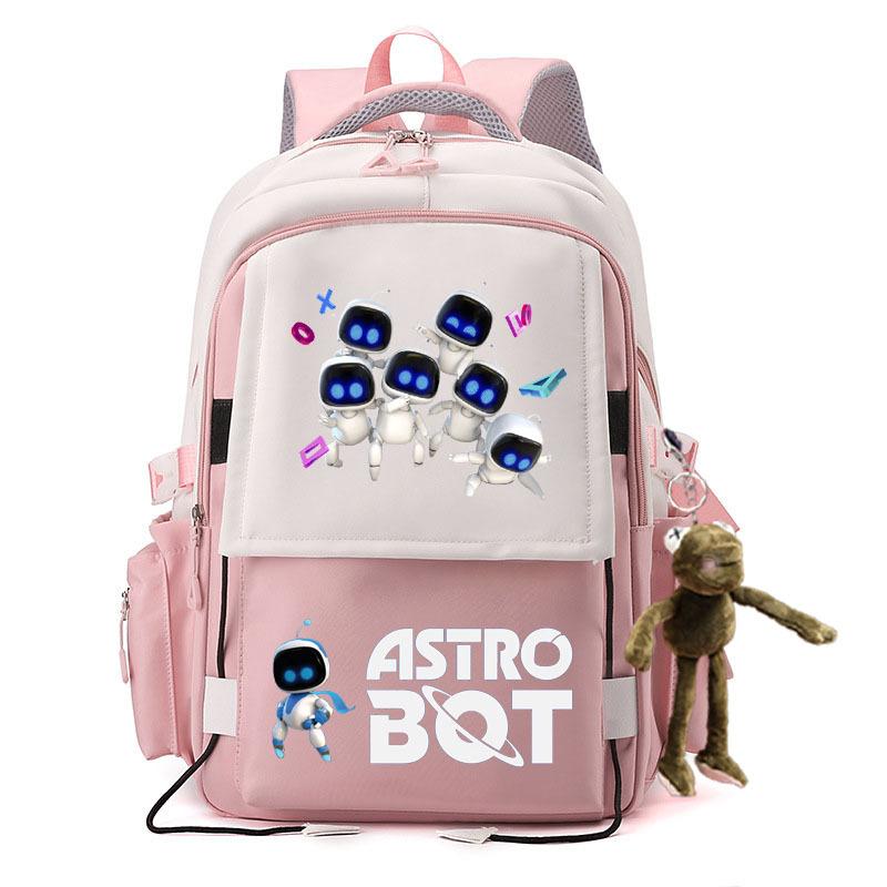 Set Zaino Scolastico da 3 Pezzi per Studenti Zaino Scolastico di Grande Capacità in Tessuto Oxford con Tracolla e Astuccio