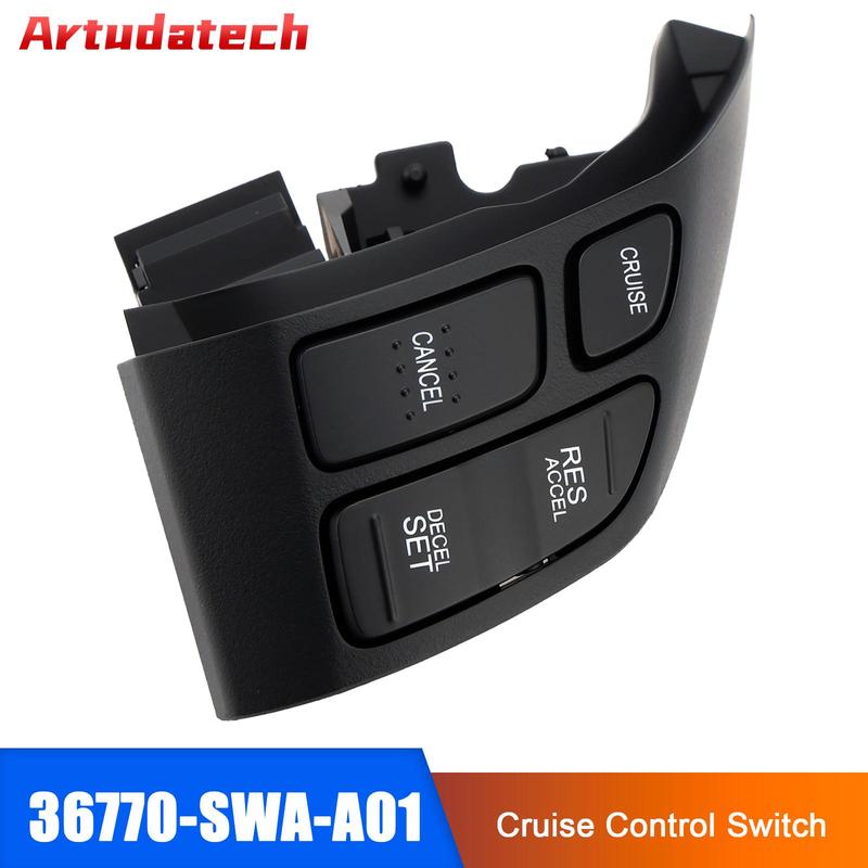Artudatech Cruise Control Switch 36770-SWA-A01 for Honda CR-V 2007-2011