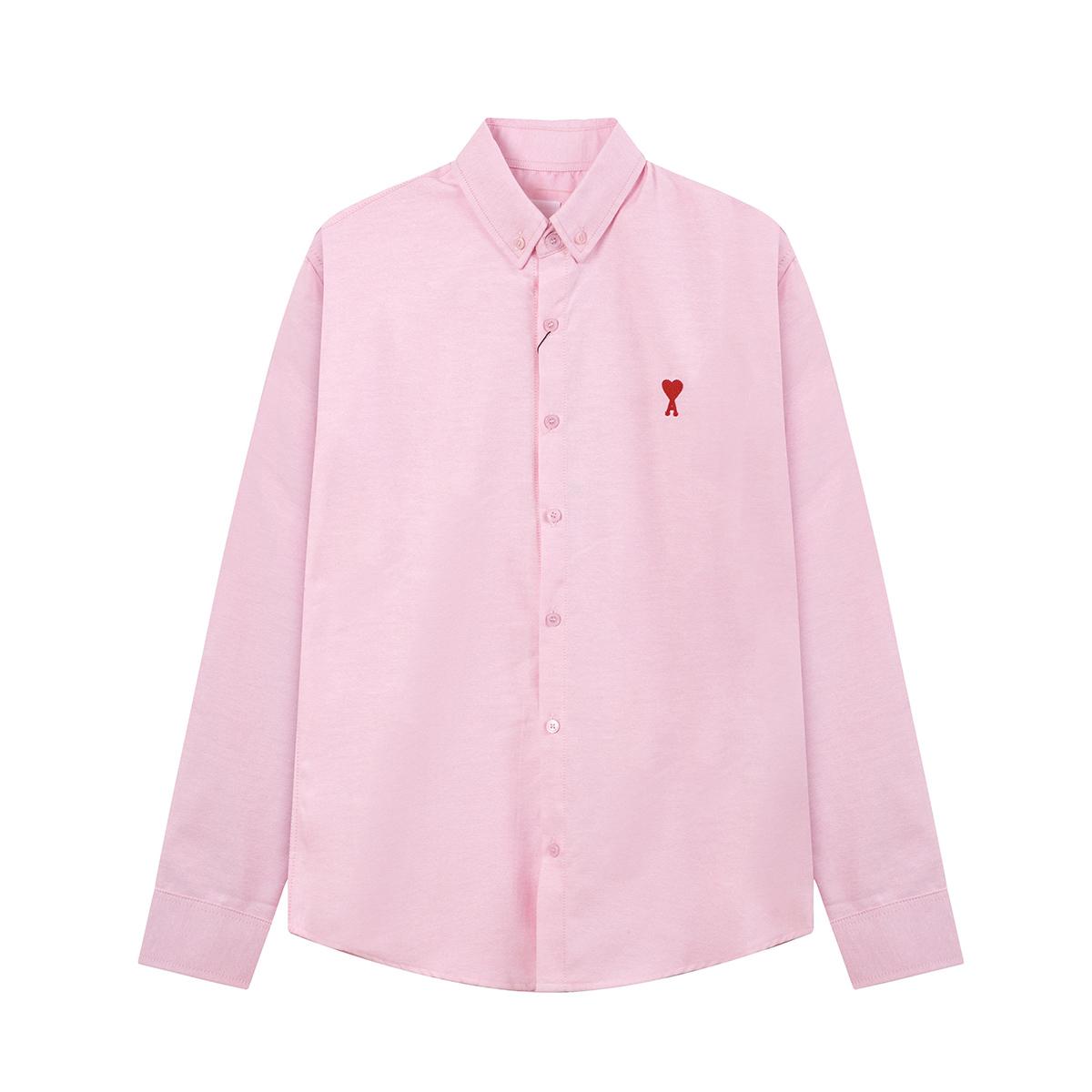

Unisex Heart Logo Embroidered Oxford Shirt XL