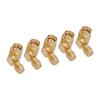 5 Pcs set SMA Male To Female Adapter Right Angle 90 Degree Connector for RF Connection