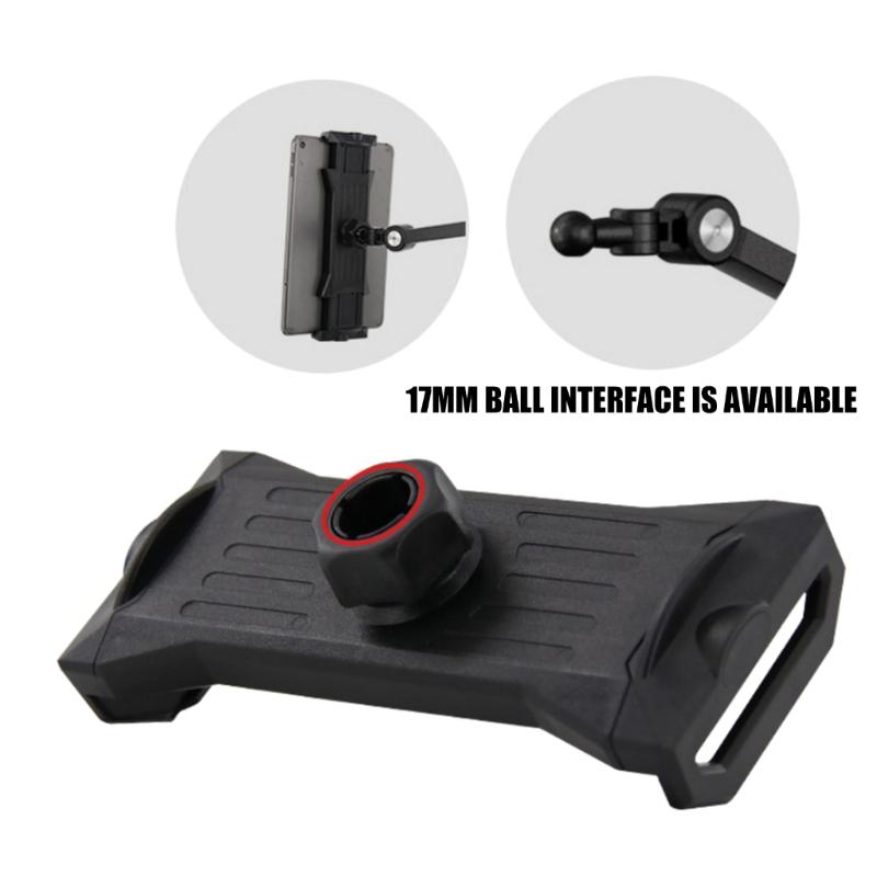 Universal Bike Tablets Holder with Full Rotations Capability for 5-13inch Screens Adjustable Angle