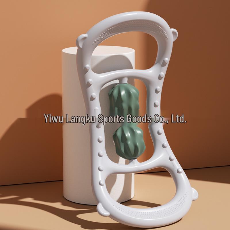 

Yoga & Pilates Ring: Calf & Shoulder Massager for Flexibility & Posture Improvement зелёный