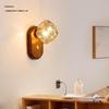 Japanese Retro Minimalist Ice Cube Wall Lamp for Living Room and Master Bedroom