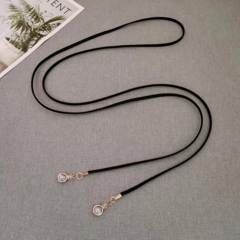 Chic Simple Adjustable Waist Belt For Women Versatile Pearl Decorated Design