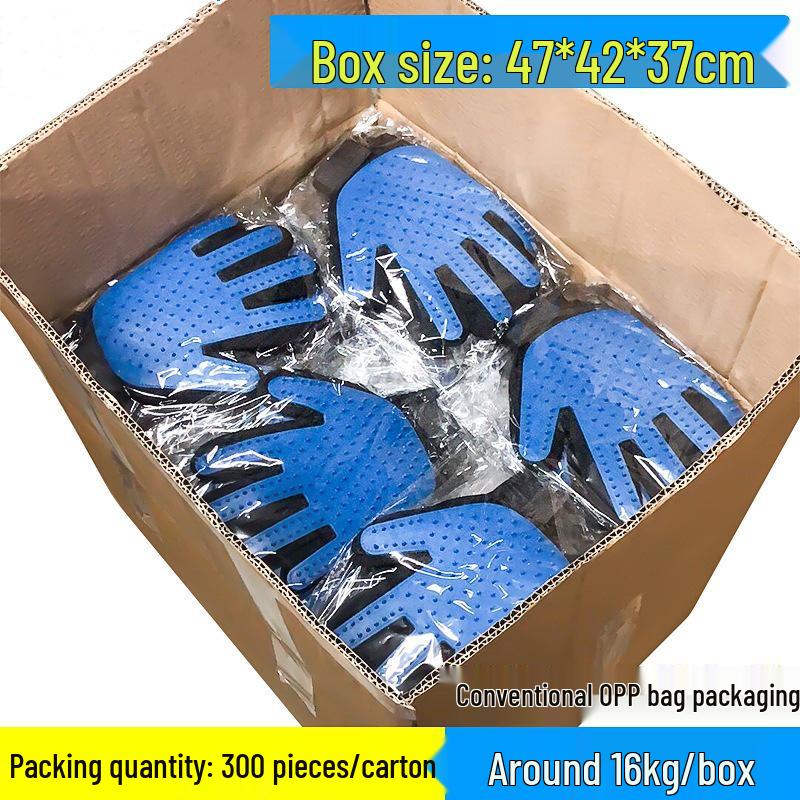 Katzen- und Hundepflegehandschuhe: Tierhaarentferner, Ausbürste, Streichelbürste